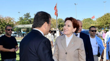 İyi Parti Genel Başkanı Meral Akşener İmamoğlu’nu ziyaret etti